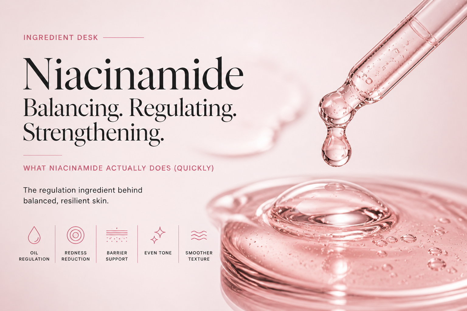 What Niacinamide Actually Does (Quickly)